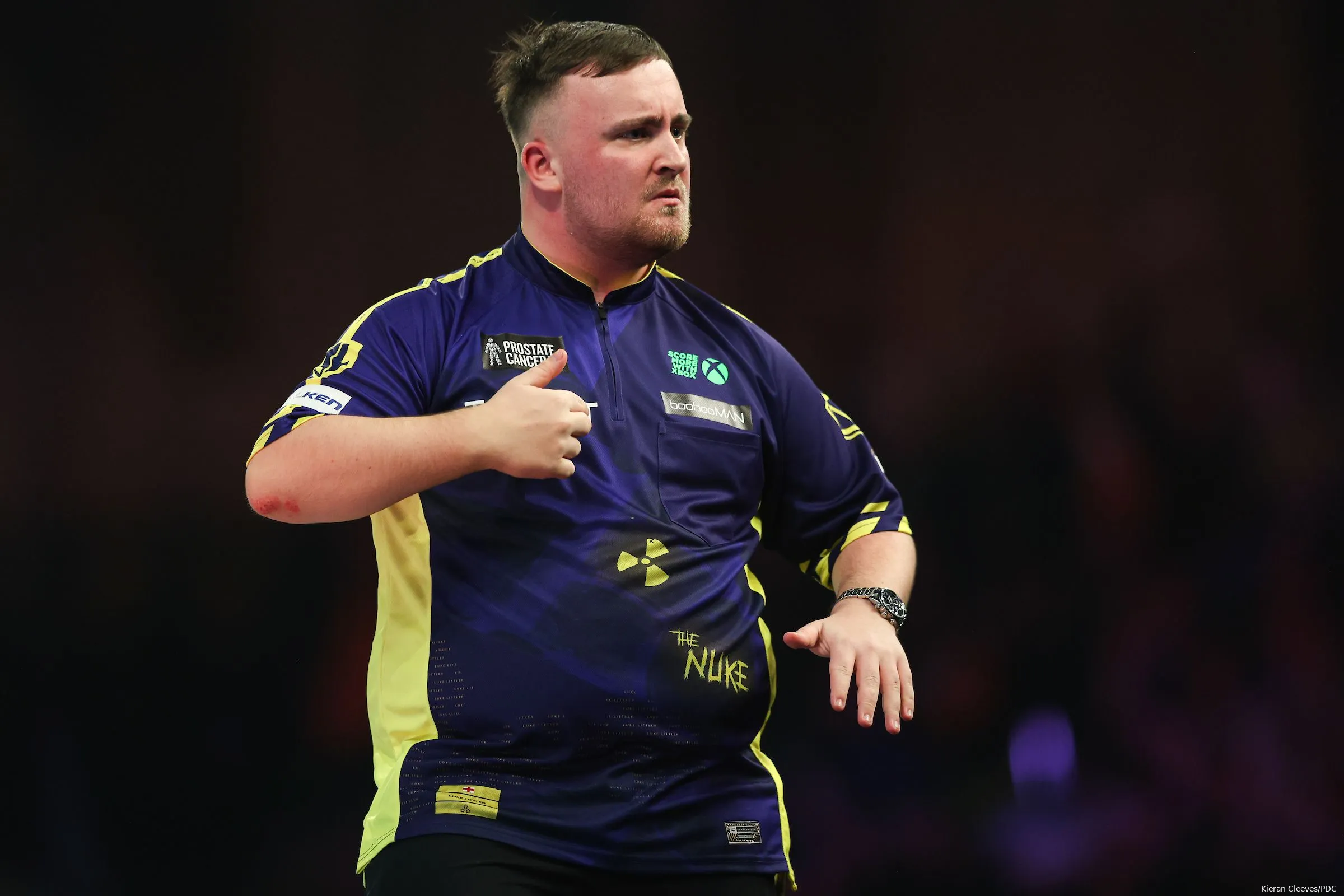 Luke Littler into last 16 at 2025 PDC World Darts Championship despite